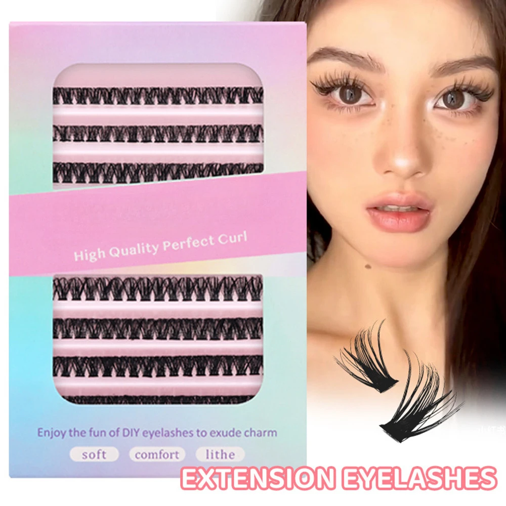 30/60/80P 個別まつげボリュームつけまつげエクステンションクラスターまつげチャームスタイル 8-16 ミリメートル偽まつげメイクアップツール