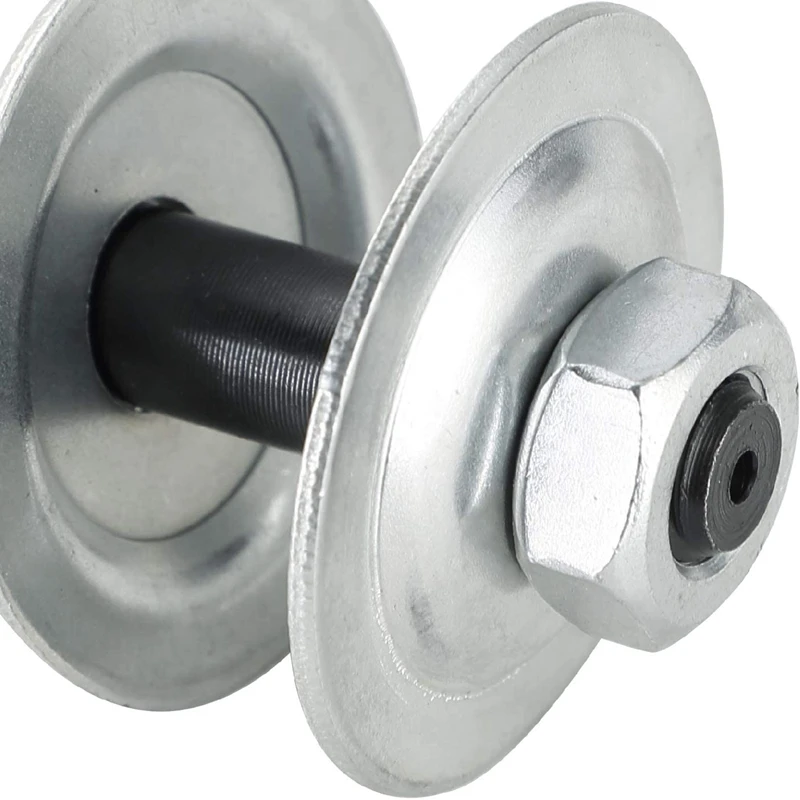 Threaded Shaft Arbor Extension Motor, Adaptador para polir, Rodas de moedura, Rodas de bancada, 2 conjuntos