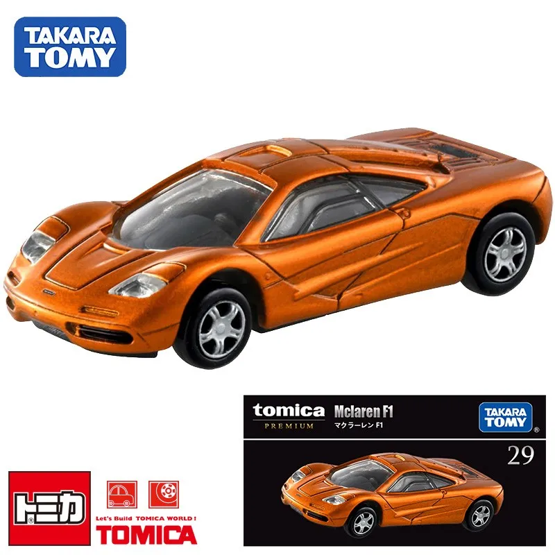 TAKARA TOMY alloy simulation car model TP14 McLaren Senna Sports car collection pieces, toys for boys,holiday gifts for children