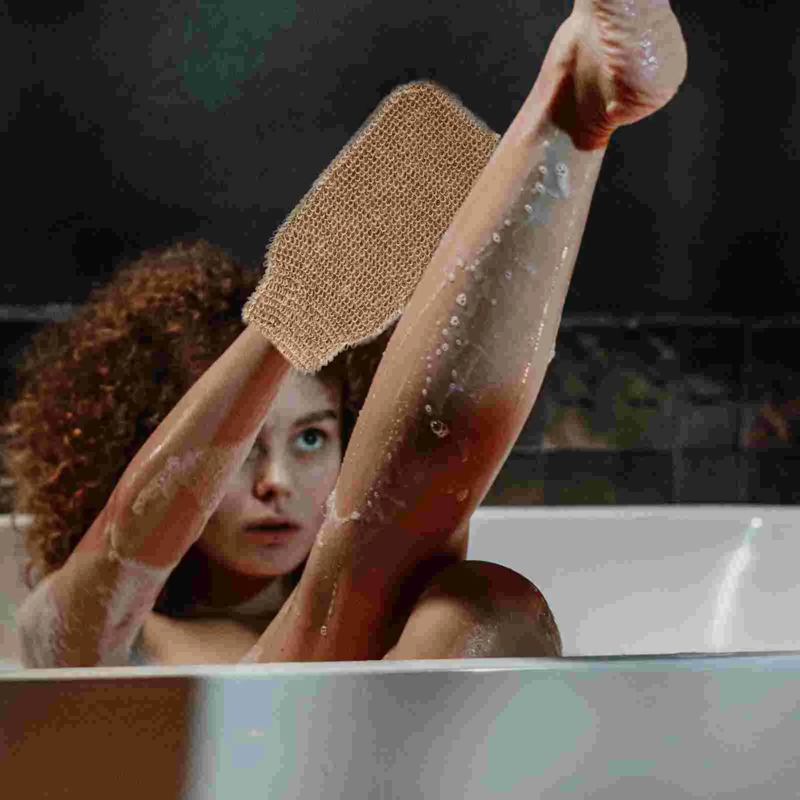 Guanti esfolianti per doccia Guanti da bagno Luffa per il corpo Scrubber per doccia Guanti Scrubber Guanto Spugna da bagno Doccia Mit