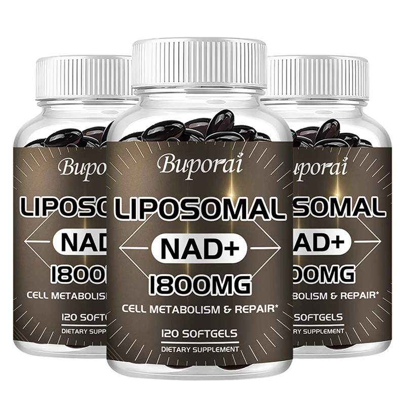 

Liposomal NAD Supplement - Anti-aging, Replenish Energy and Focus, Support Cell Repair, Promote Metabolism