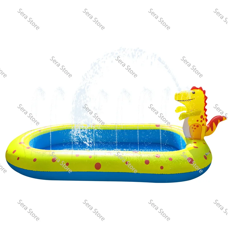 kids-3-in-1-inflatable-dinosaur-sprinkler-pool-outdoor-backyard-splash-pad-swimming-water-toys