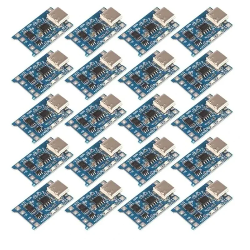 10PCS Type-C Micro Mini 5V 1A 18650 TP4056 Lithium Battery Charger Module Charging Board With Protection Dual Functions