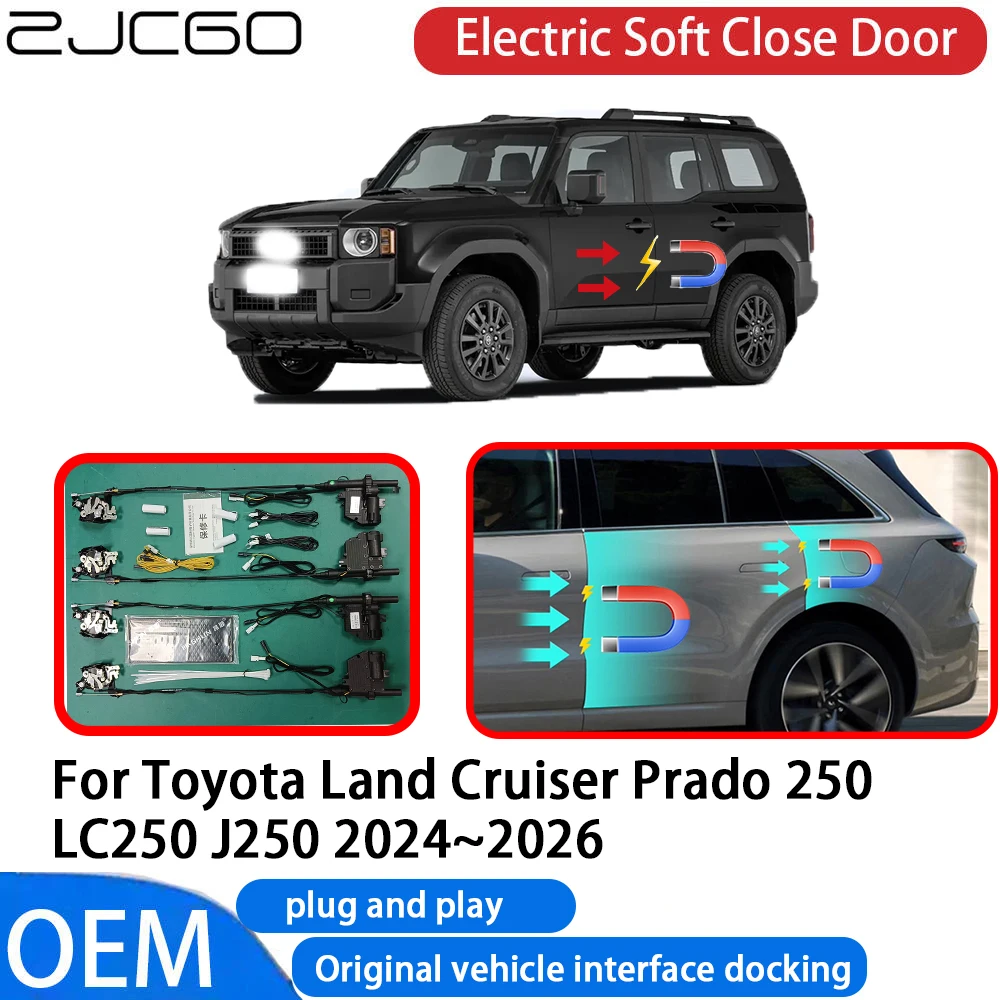 

for Toyota Land Cruiser Prado 250 LC250 J250 2024-2026 Car Automatic Electric Soft Close Door Closer System OEM Plug and Play