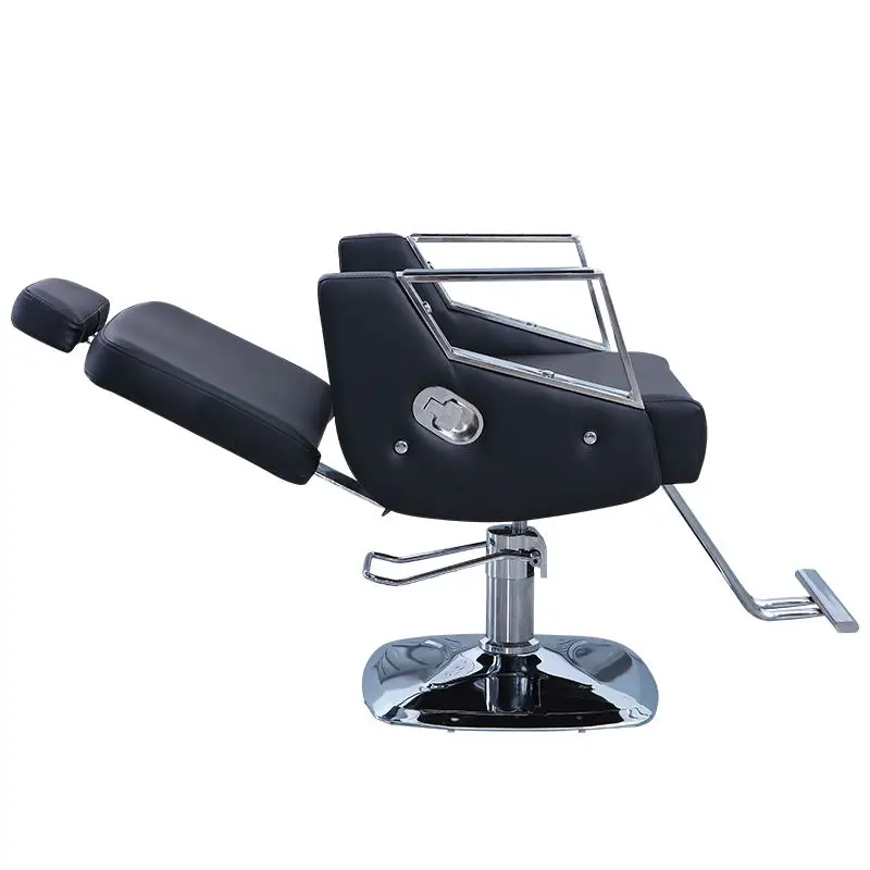 Recline Bar Barber Chair Dressing Cosmetology Gaming Shampoo Salon Chair Simplicity Silla De Barbero Barber Equipment OK50LF