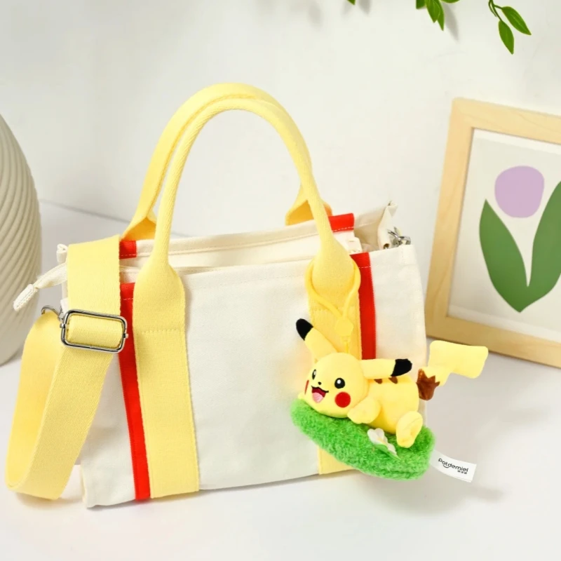 Potdemiel Pokemon Gengar Jigglypuff Bulbasaur Plush Stuffed Toy Mimikyu Mew Togepi Kawaii Keychain Backpack Pendant Keyring