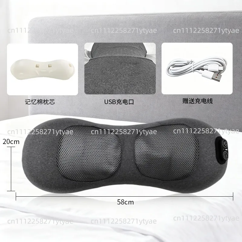 Cervical Spine Pillow Heating Rich Bag Special Neck Pillow Reverse Arch Comfortable Removable And Washable
