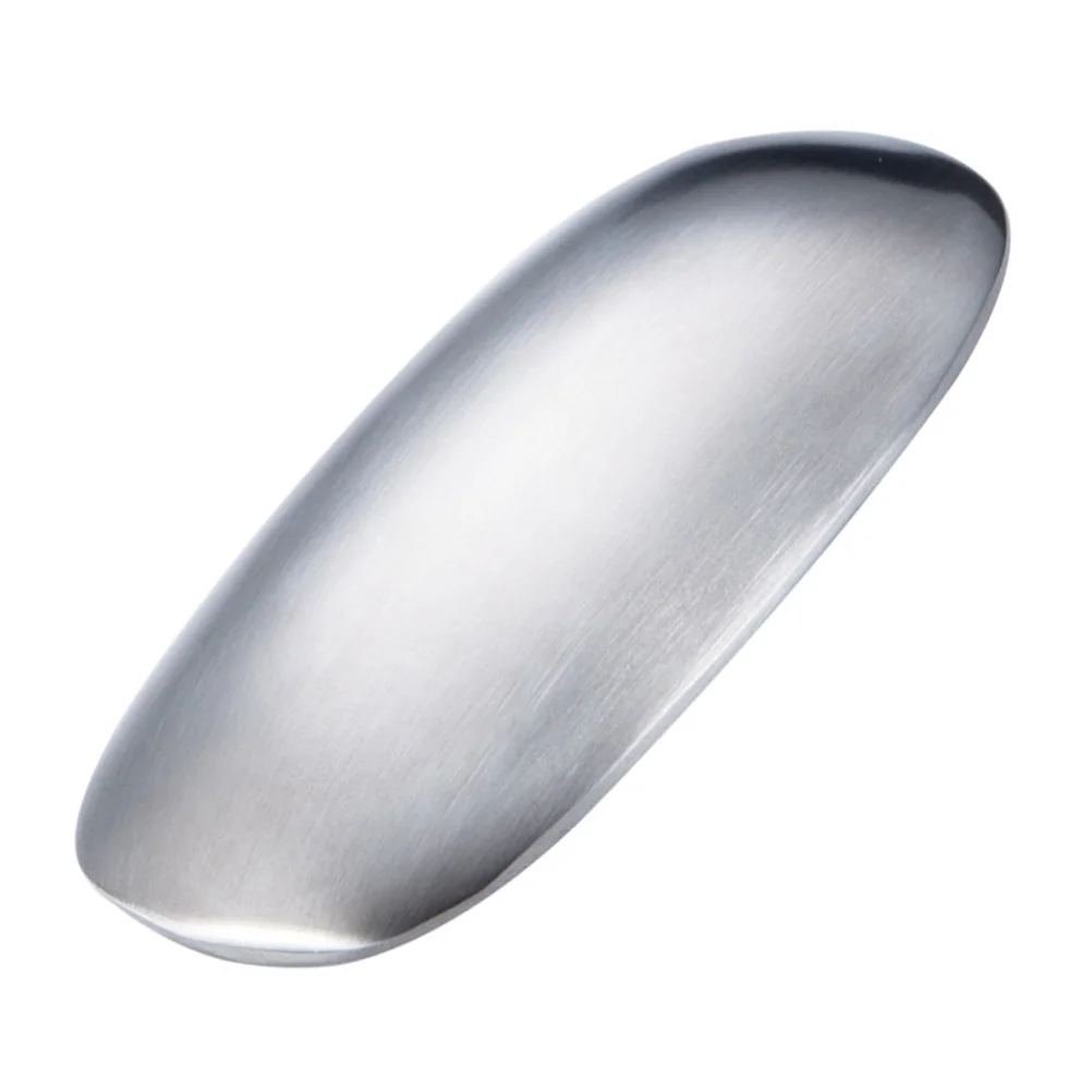 

Stainless Steel Deodorizing Soap Smell with Holder Set Ordor Remover for Cooking Absorber Silver