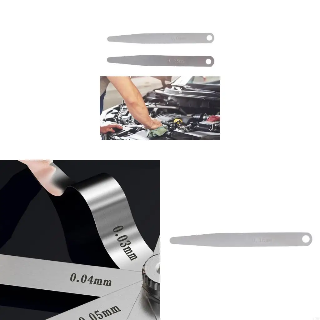 37ME Steel Feeler Gauge High Precisions Feeler Gauge Corrosion Resistant Gauge for Accurate Measurements in Professional Use