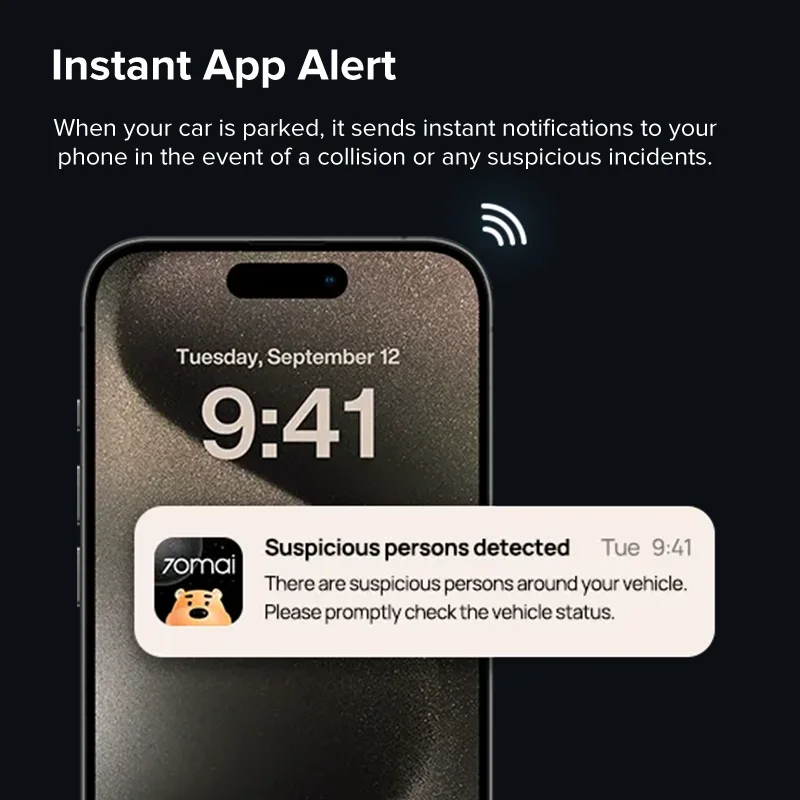 70mai 4G Hardwire Kit UP04 فقط لـ 70mai Dash Cam Omni X200 / 70mai 4k A810 داش كام / 70mai Dsh Cam A510