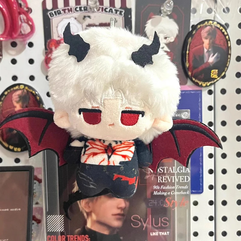 Jeu d'anime amour et espace profond Cosplay Sylus Adorable étoile de mer queue et ailes magnétiques 10cm sac à dos pendentif porte-clés en peluche cadeaux