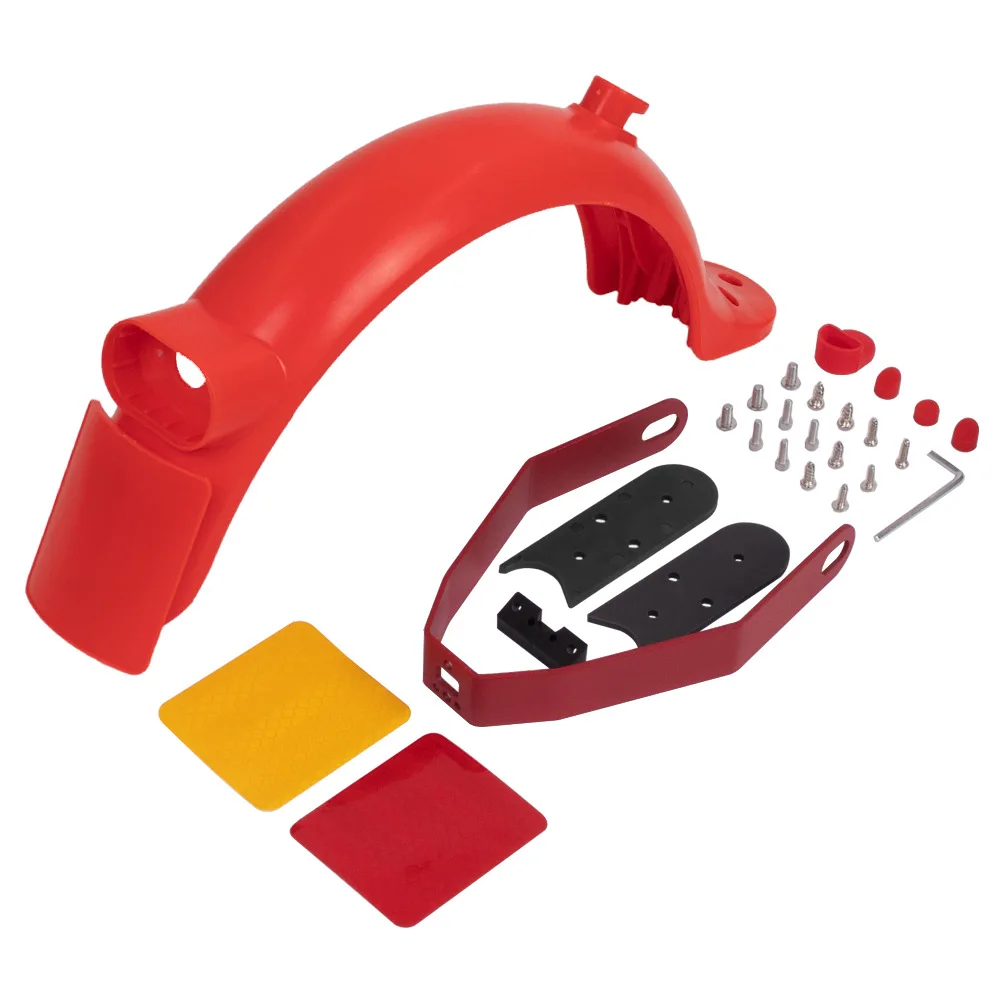 Rear Fender For Kit With For Steel Bracket For Xiaomi For M365 For Pro 2 Scooter, Mudguard For Splash Guard With Spacers
