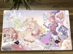 YuGiOh Madolche Girls TCG CCG Mat Trading Card Game Mat Table Playmat Desk Gaming Play Mat Mouse Pad 60x35cm Free Bag