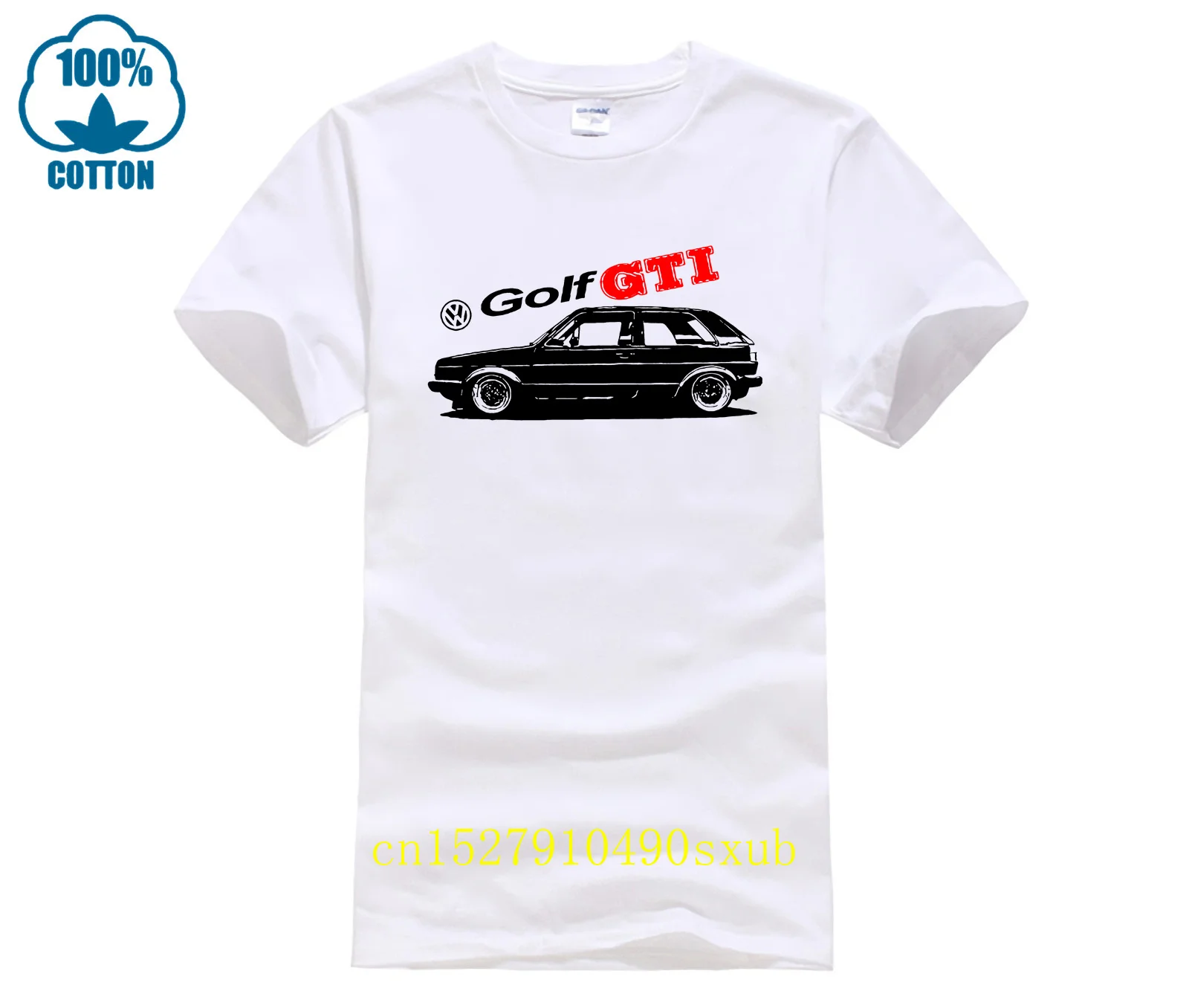 Tee shirt Golf gti g60 voiture round neck cool  man\'s T-shirt