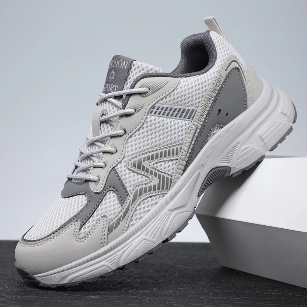 Mens Running Shoes 2026 New High-Quality Breathable Lightweight Soft-Sole Non-Slip Outdoor Daily Wear Fashion Sneakers for Men