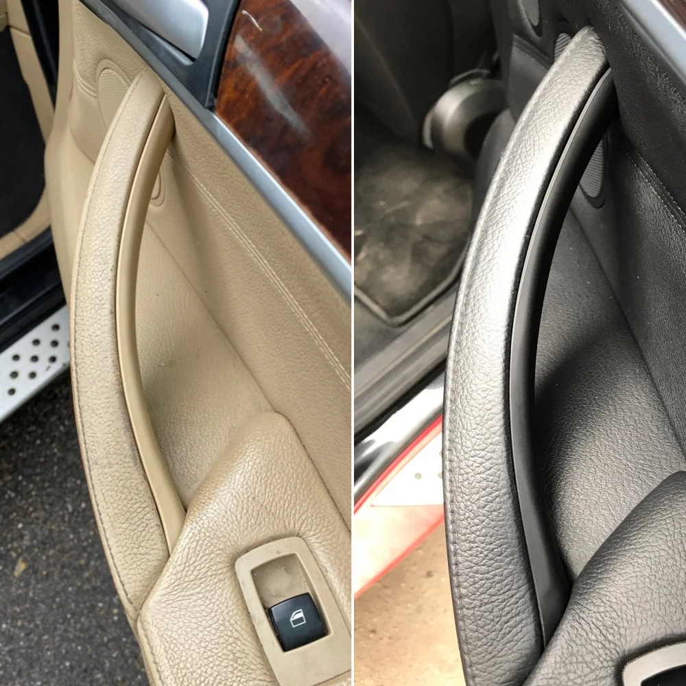LHD RHD Carbon 4-teiliges Innentürgriff-Panel-Kit Ersatzteile Dekoration für BMW X5 X6 E70 E71 2007-2013 – Detail 10