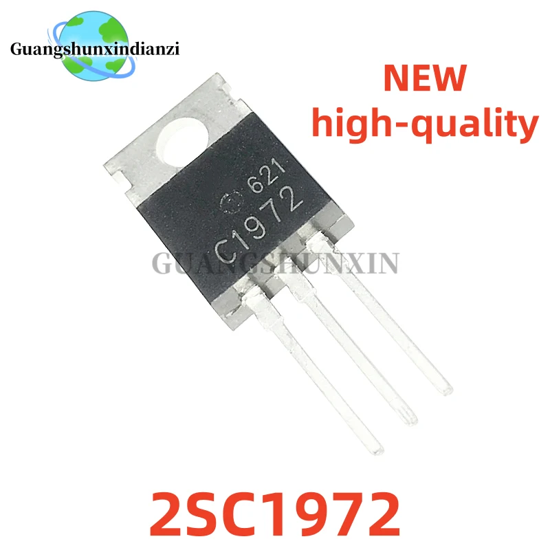 TO-220 10PCS/LOT NEW high-quality 2SC1972 C1972 Best Quality transistor High-frequency tube transmitting triode In Stock