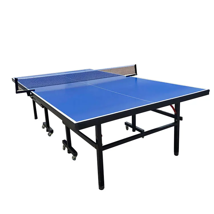

Table Ping-Pong Indoor Household Portable Folding Table With Wheels Standard Table Tennis