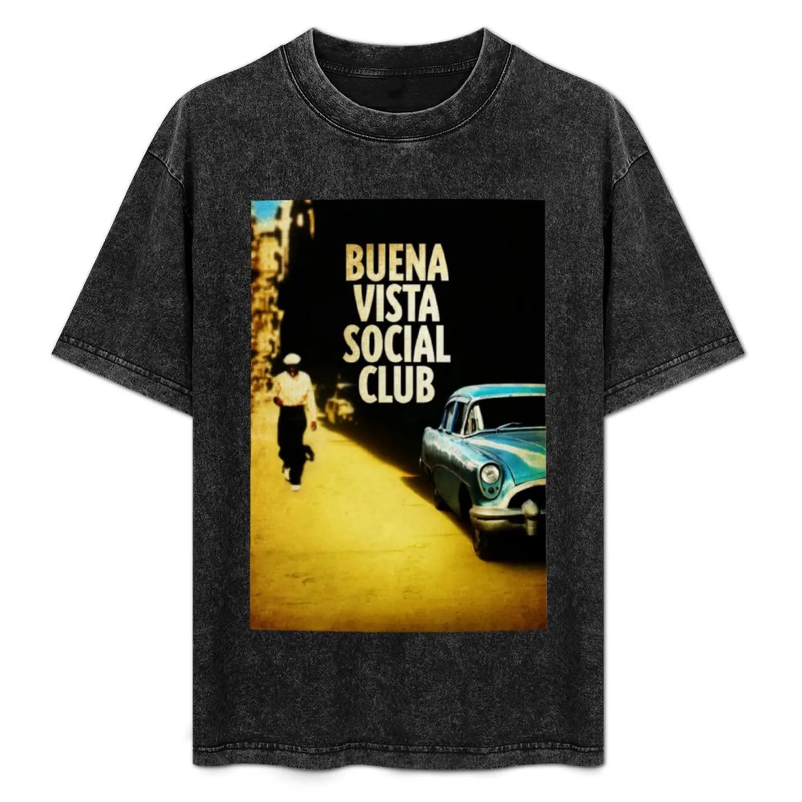 

Buena Vista Social Club T-Shirt Basic Solid Tee for Daily Use