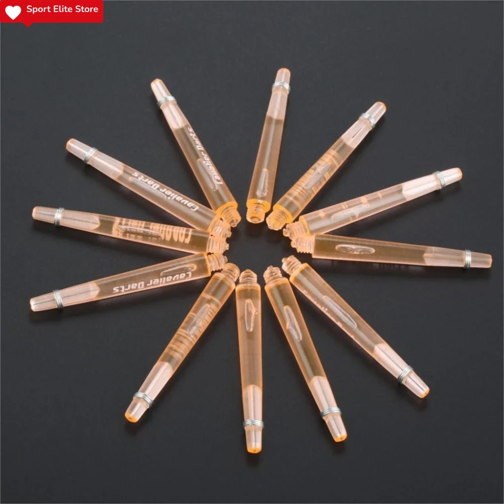Replacement Transparent Darts Accessories Darts Shafts with Stainless Steel O Ring 4.5mm Screw Thread Transparent Dart Stems