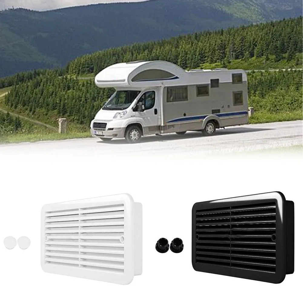 24V Dual Fan Ventilation System ABS Waterproof Silent Airflow For RV Trailer Home Cooling Accessories