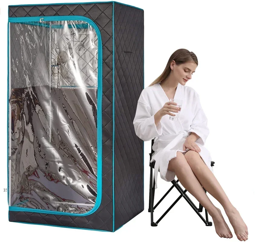 Portable Far Infrared Sauna with FAR Infrared Carbon Panels Home Spa Detox Body Therapy  Sweat Steaming Home Beauty Salon 사우나