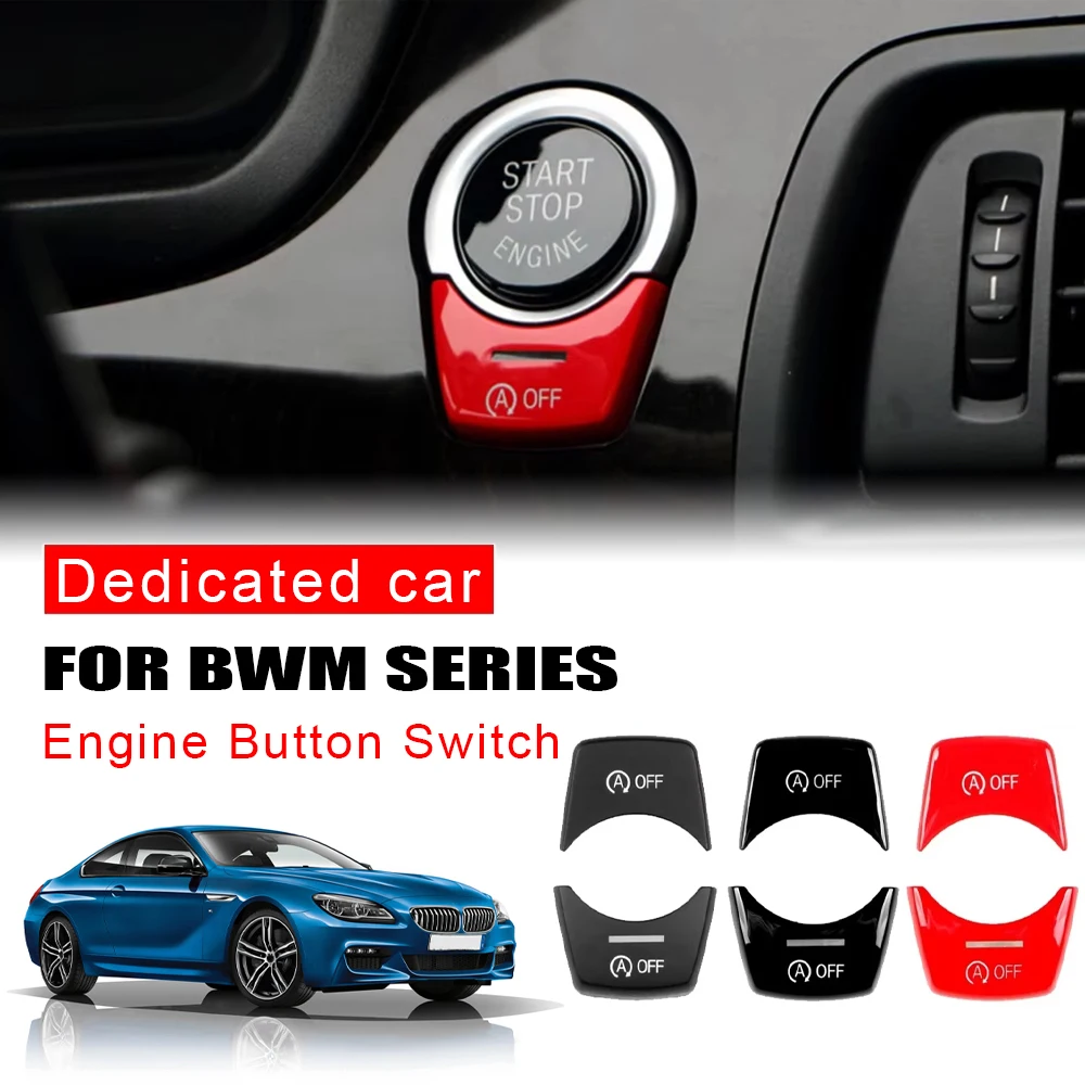 Car Start Stop Engine Off Button Switch Cover Replace Trim For BMW F20 F22 F30 F32 F34 F36 M3 M4 F80 F83 F10 F07 F06 F12 F01 F02