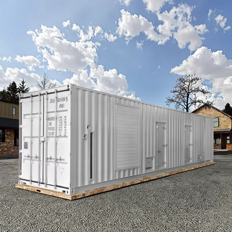Jiangsu Jianghao Emergency 2000kva Cumins Silent Type 380v 1600kw Generator Enclosure with ATS and 50Hz