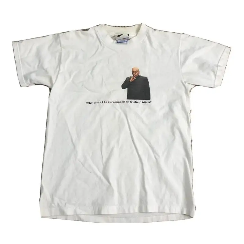 Austin Powers Why Do We Need To Be Surrounded By Brick Walls T-Shirt
