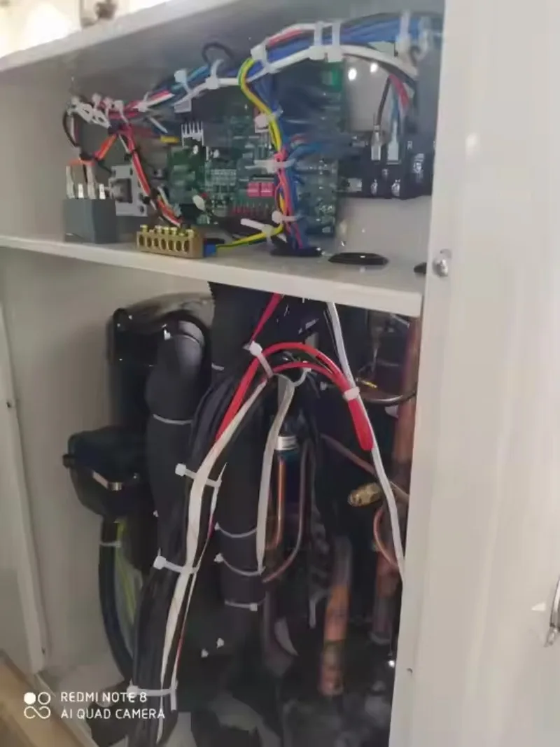 Энергосберегающий тепловой насос R32, бытовой тепловой насос для воздуха и воды, бесшумный новый дизайн, интеллектуальное управление Wi-Fi