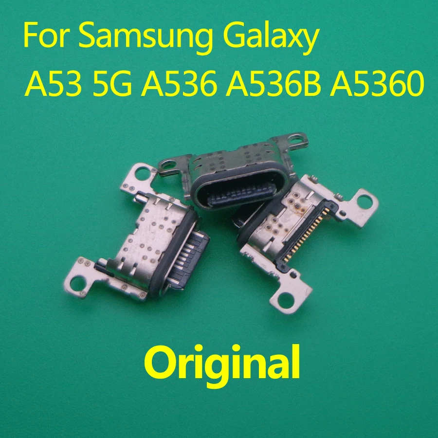 

10Pcs Charging Dock Port USB Charger Connector For Samsung Galaxy A53 5G A536 A536B A5360 A34 A346 A346B Type C Contact Plug