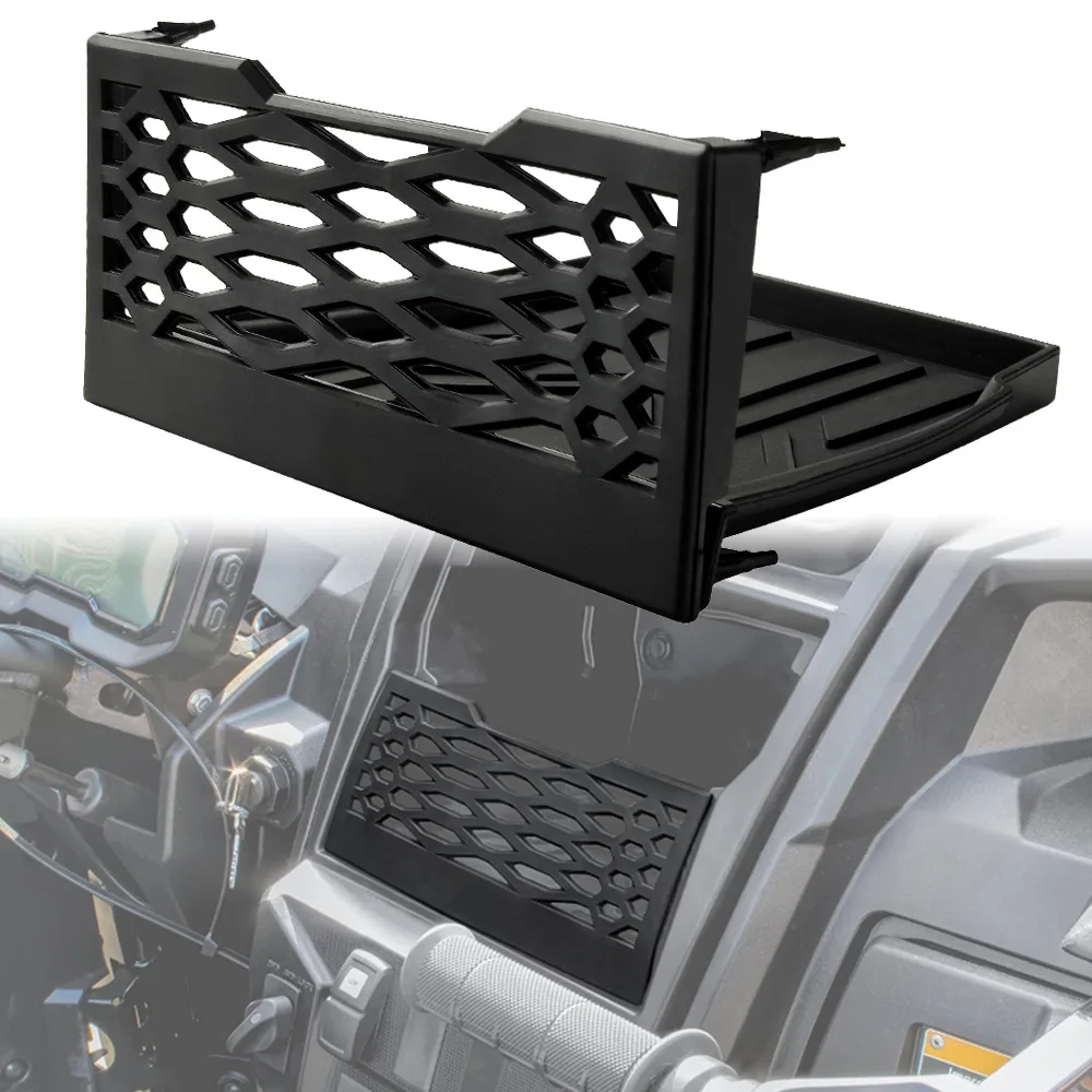 

Dashboard Dash Net with Anti-Slip Tray for Kawasaki Teryx, Under Dash Tray Net for Kawasaki Teryx KRX 1000 2020-2025 99994-1340