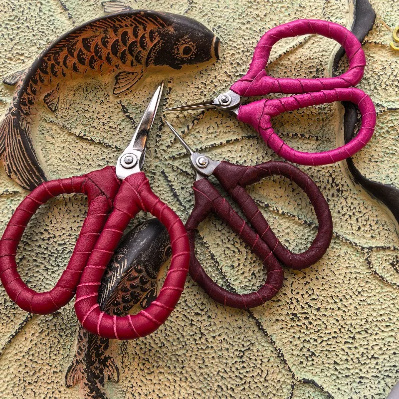 Fine Tip Sharp Scissors for Chinese Paper Cutting Craft Professional Art Tool Handmade Polished