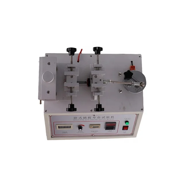 Horizontal Plug and Pull Testing Equipment Connector Insertion and Extraction Force Testing Machine