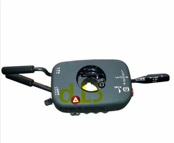Wheel loader transmission control switch assembly