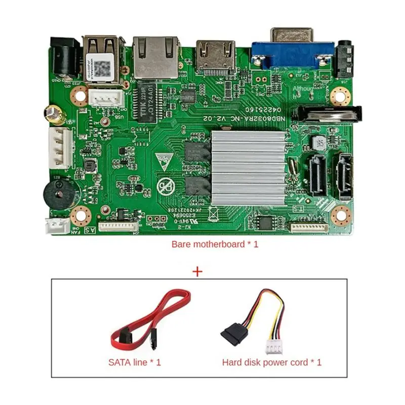 [NEW!A25P】 For Xmeye 10/16/32CH 4K NVR Module Support Face Detection Humanoid Detection HD Output For Xmeye App Mobile Monitorin
