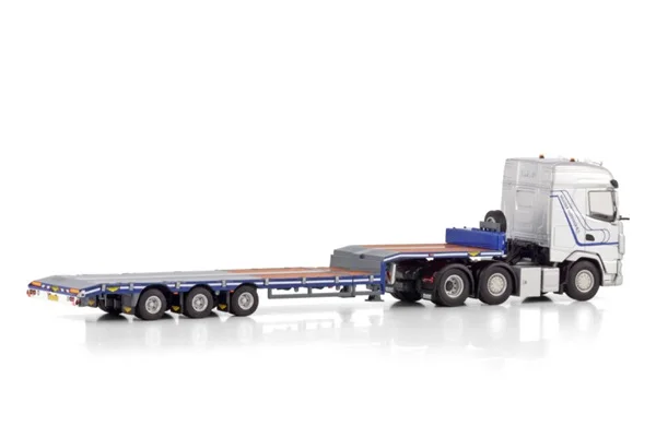 Collectible Diecast Scale Model Toy WSI 1:50 DAF XG 6X2 Axle Low Board Trailer Transport Truck Vehicle Alloy Toy Model 01-4405