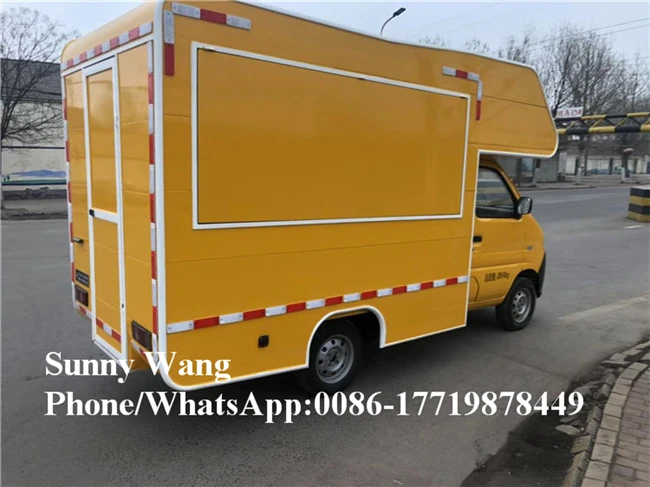 Harga pabrik OEM keranjang makanan listrik van makanan jalan makanan dapur van makanan