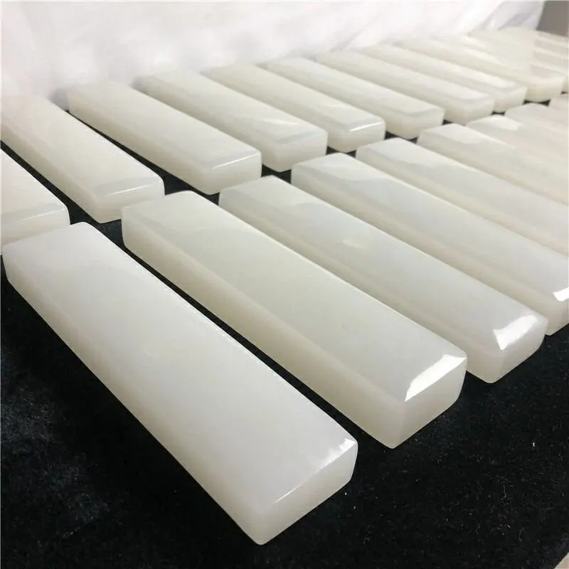 Natural jade paperweight for painting and calligraphy, used to press down Xuan paper, suitable for student calligraphy and brush