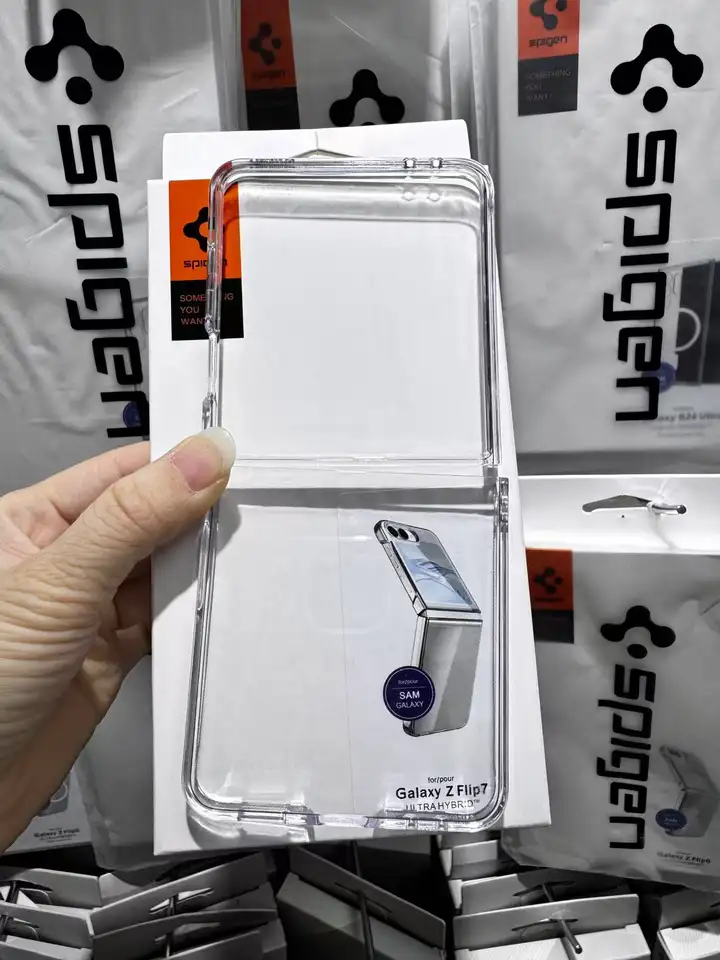 Spigen Ultra Hybrid PC Transparent Magnetic Case For Samsung Z Flip 8 7 6 5 For Magsafe Wireless Charging Flip Protective Cover - 6