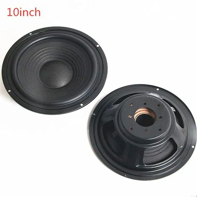 E1YB Round 8 inch 10 inch Passive Radiator Diaphragm Bass Speaker Vibrating Plate Repair Accessories DIY Home Theater