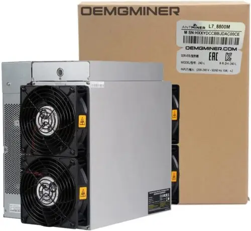 

Новинка, Майнер BITMAIN Antminer L7 9500MH/S, Майнер LTC & DOGE
