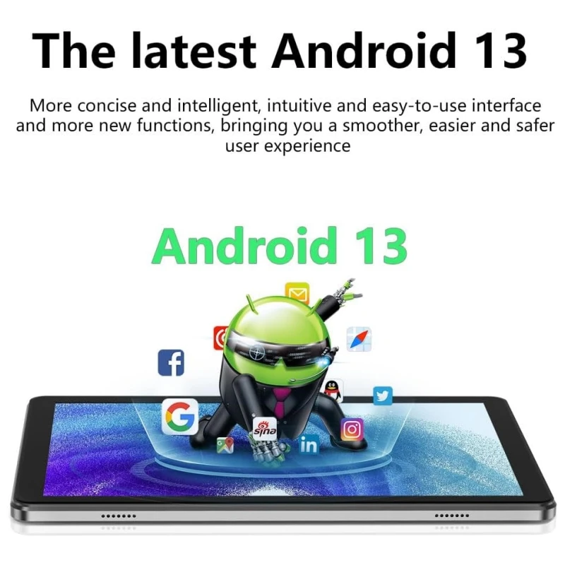 Android 13 Tablet PC 10,1 INCH K12 RAM 4GB DDR ROM 64GB flitser RK3562 Quad-Core 1280x800 IPS Scherm Dubbele camera WIFI Type-C