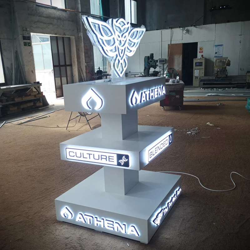 (customized)DETIAN OFFER Custom Printed Portable Backlit Trade Show Booth Display stand Expo Display Display rack