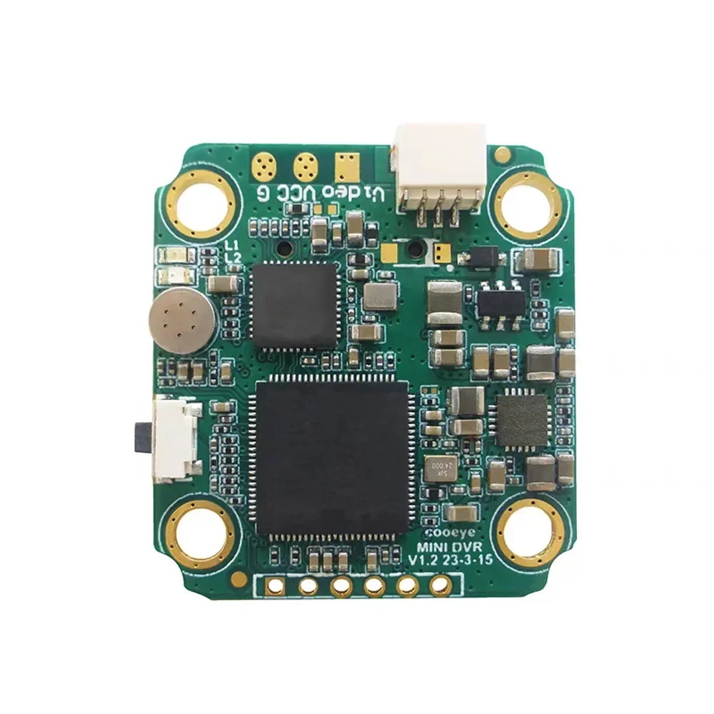 COOAI COOEYE BAYCK MINI DVR 5V-30V يدعم 512G MAX Micro SD PAL/NTSC/AHD720P (25/30/60fps) وحدة فيديو للكاميرا بدون طيار FPV RC