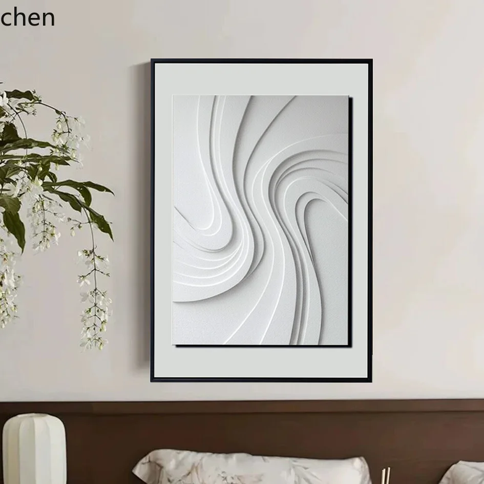 Hxl stereo abstract geometric thick texture sandstone texture 3d decorative painting