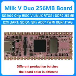 Milk V Duo 256MB SG2002 RISC-V DIY  Linux Development Board Internet of Things intelligent device Compat with Raspberry Pi Pico