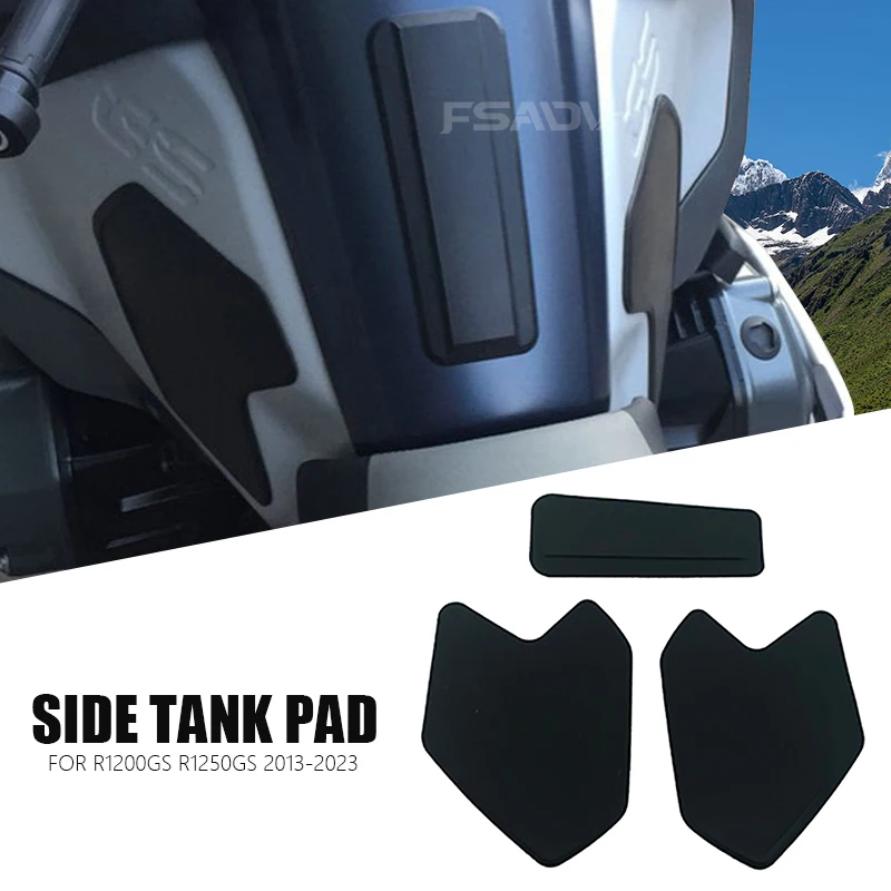 

R1200GS R1250GS LC ADV Side Tank Pad Oil Gas Fuel Protector Cover Sticker Decal For BMW R1200 GS R 1250 GS Adventure 2013-2023