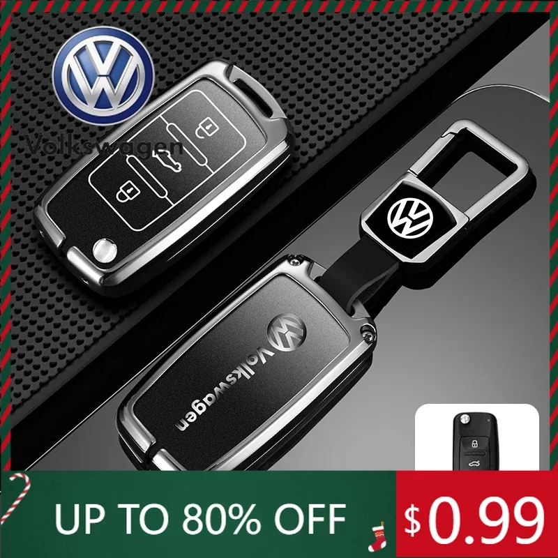 

For VW Volkswagen Jetta MK5 Golf Style Car Key Case Cover For VW Volkswagen Polo Tiguan Passat B5 B6 B7 Golf 4 5 6 MK6 Jetta Lav