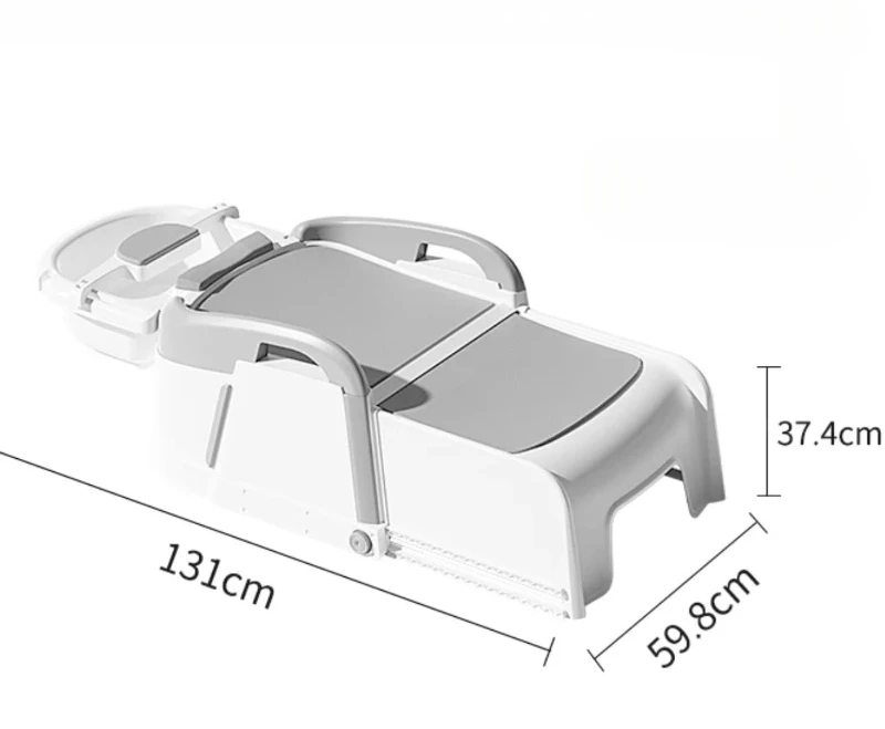 Taburete de salón para niños, sillas de champú, artefacto de belleza para el hogar, lavado de cabello, Gravida
